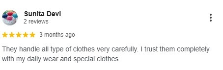 Chandigarh Cleaners 5-Star Google Review 2