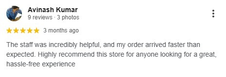 Chandigarh Cleaners 5-Star Google Review 8